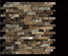 Brown Peel and Stick Wall Tiles For Kitchen