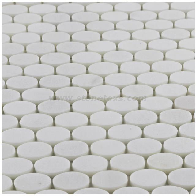 China Pure White Marble Mosaic Manufacturers Pure White Marble Mosaic Suppliers Pure White 9924