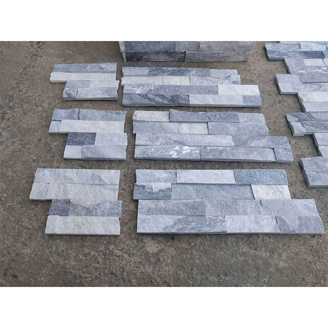 Grey Cloud Quartzite stone Veneer